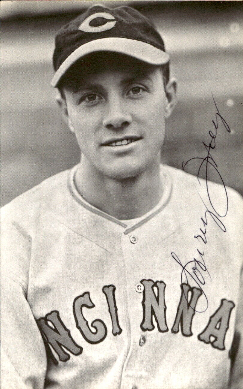 Lonny Frey Reds d. 2009 Signed/Autographed 3x5  Photo 178236