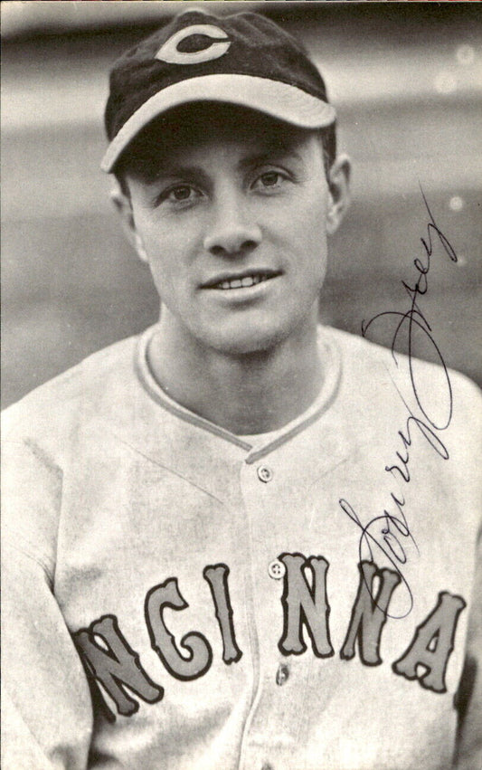 Lonny Frey Reds d. 2009 Signed/Autographed 3x5  Photo 178236