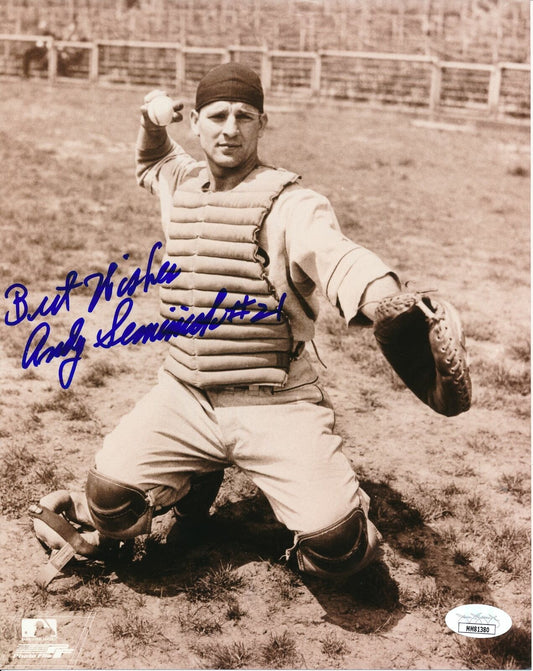 Andy Seminick Philadelphia Phillies Signed/Autographed 8x10 Photo JSA 158489