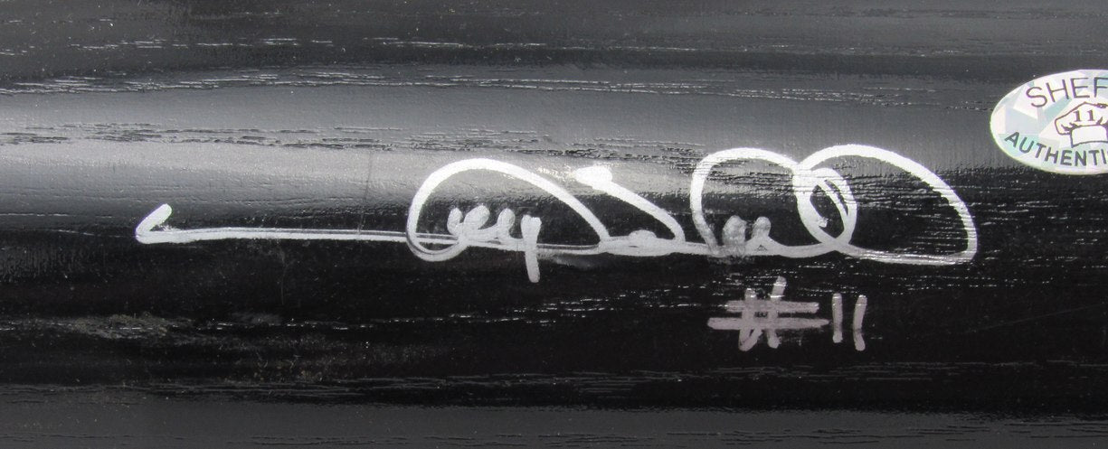 Gary Sheffield Signed/Auto Rawlings Big Stick Black Bat L.A. Dodgers JSA 192227