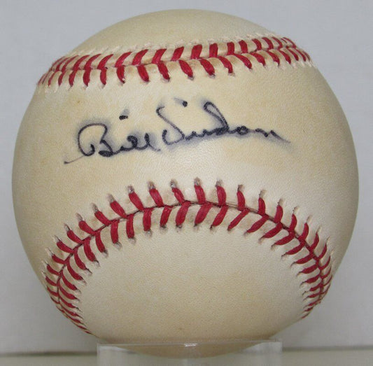 Bill Virdon Autographed Rawlings ONL Baseball Pittsburgh Pirates