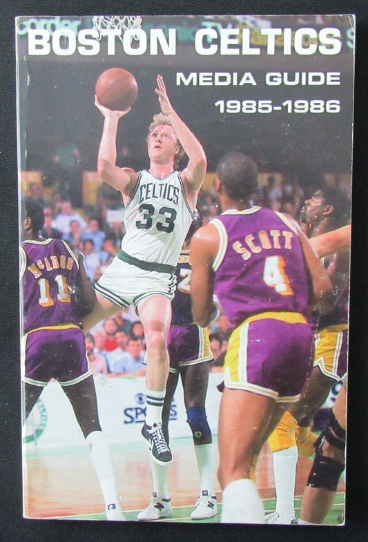 1985-1986 Boston Celtics Media Guide 176540