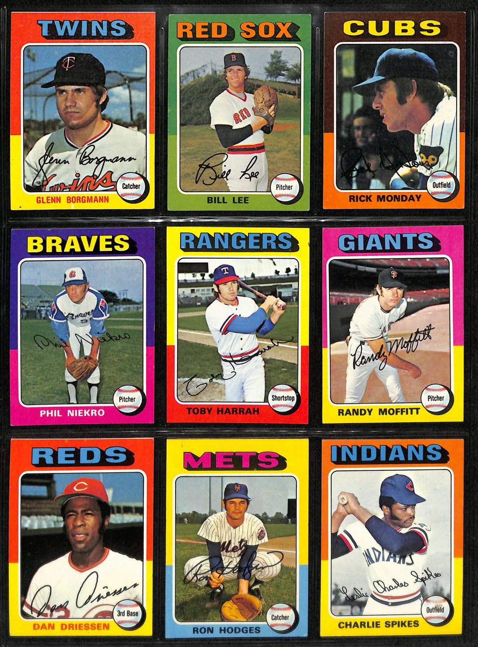 1975 Topps Baseball Card Complete Set (1-660) Yount (RC) Brett (RC) Aaron 191955