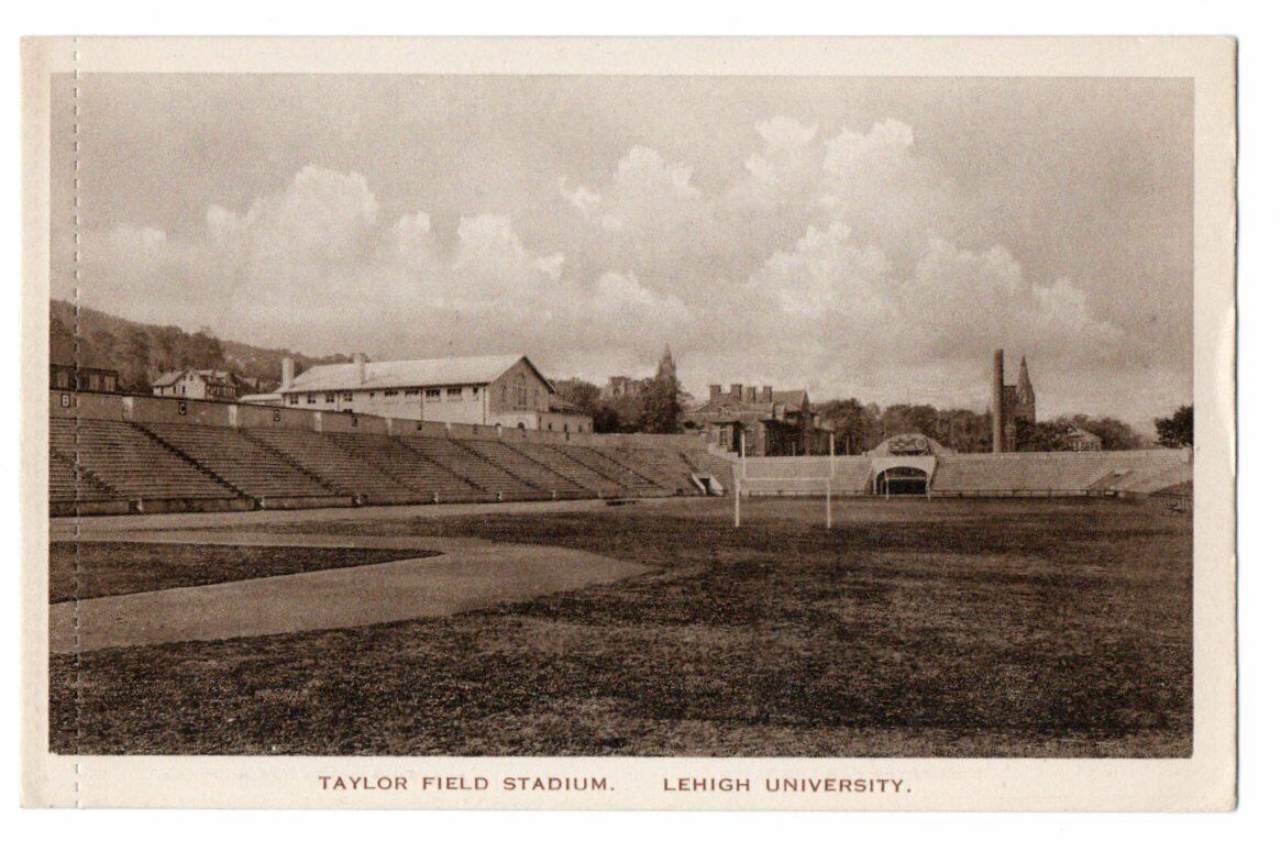 Vintage Unused Postcard of Taylor Field Stadium Lehigh University 143625