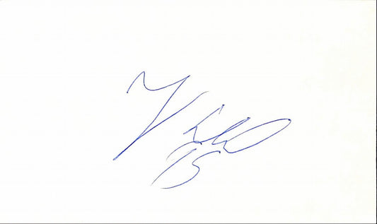 Greg Lloyd Pittsburgh Steelers Signed/Autographed 3x5 Index Card  189530