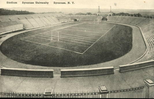 1930's Postcard Syracuse University Stadium Syracuse, NY 176188