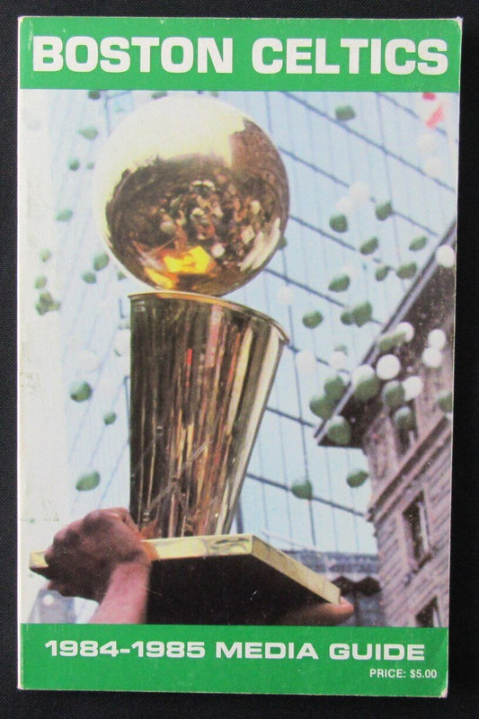 1984-1985 Boston Celtics Media Guide 176539