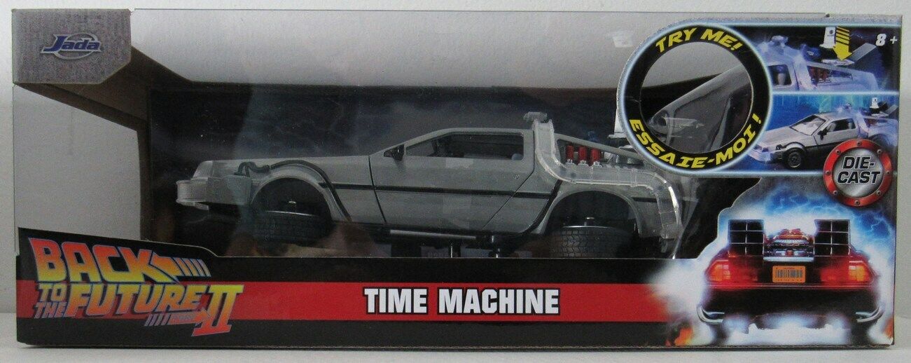 Michael J Fox Signed/Auto "Back To Future II" Delorean Time Machine BAS 162929