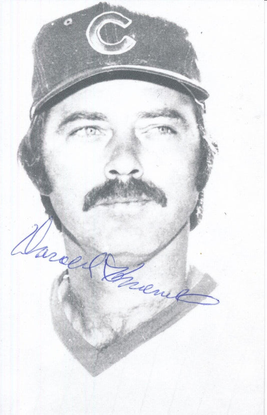 Darold Knowles Cubs Signed/Autographed 3x5  Photo 179358