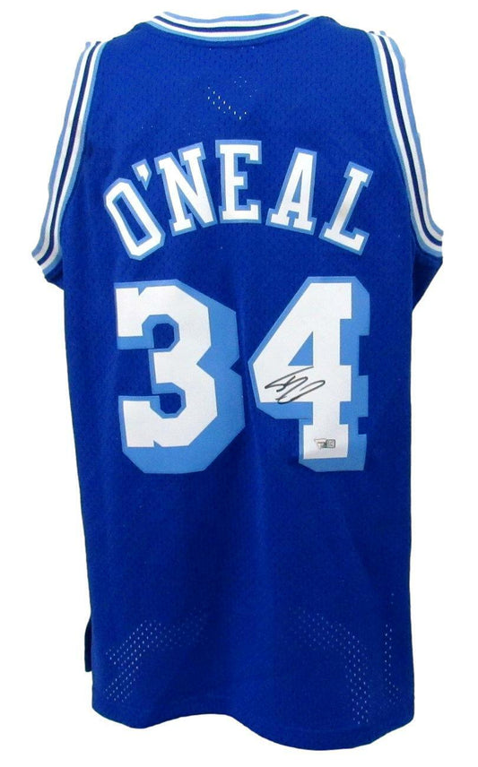 Shaquille O'Neal HOF Signed LA Lakers Mitchell & Ness Jersey Fanatics 163536