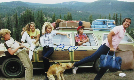 Chevy Chase Autographed 12x20 Photo "Vacation" JSA 175868