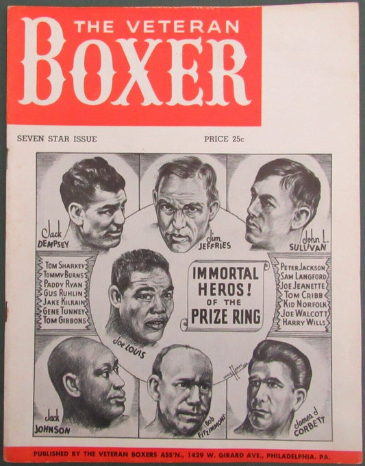 The Veteran Boxer Magazine Seven Star Issue "Immortal Heroes" 167707