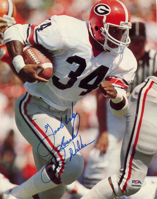 Tedy Bruschi Signed/Auto 8x10 Magazine Photo Patriots PSA/DNA 188123
