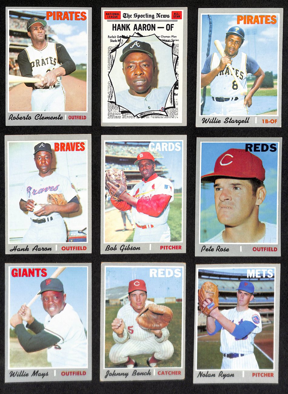 1970 Topps Baseball Card Complete Set (1-720) Seaver Munson Clemente Ryan 189641