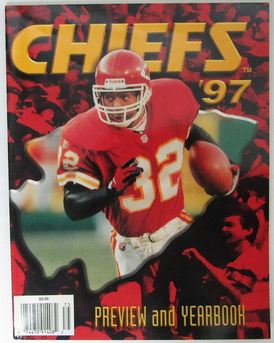 1997 Kansas City Chiefs Football Official Yearbook 146033