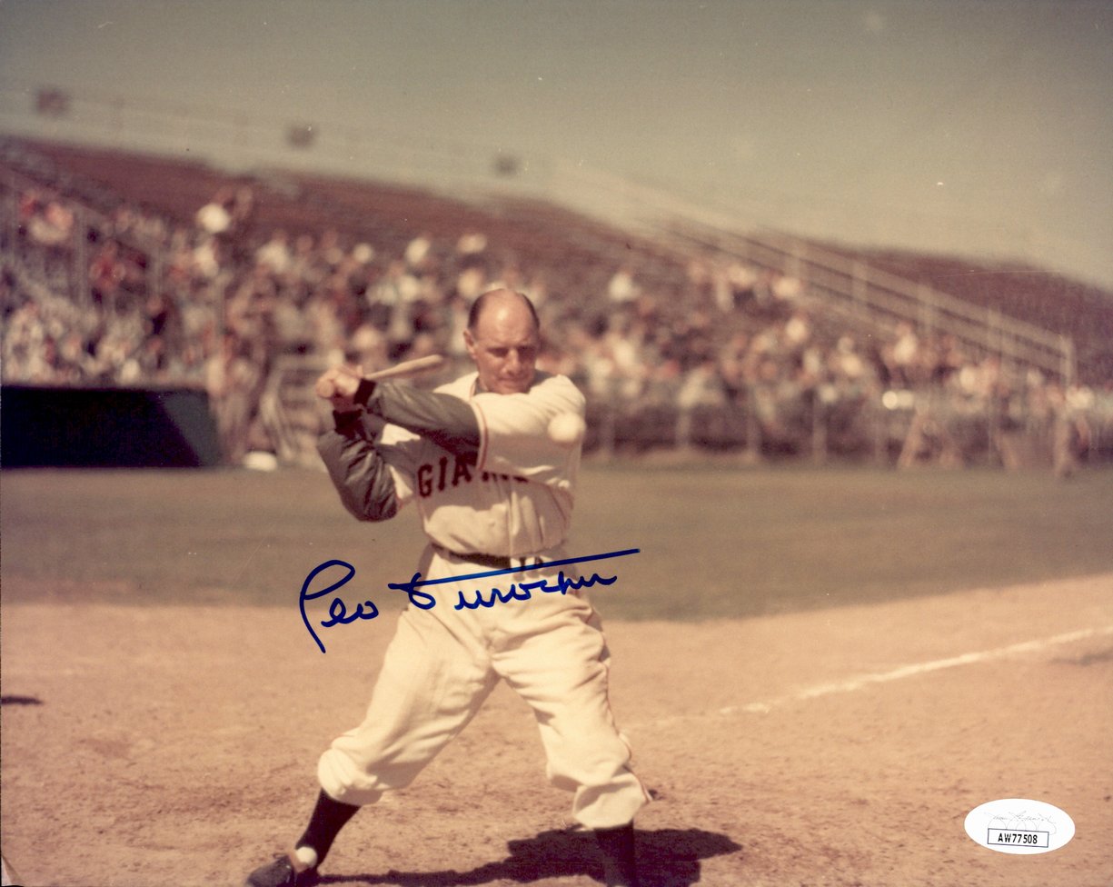 Leo Durocher HOF Signed/Autographed 8x10 Photo New York Giants JSA 191481