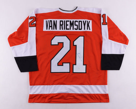 James Van Riemsdyk Signed/Auto Flyers Custom Hockey Jersey JSA 161621