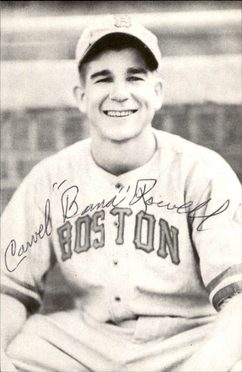 Bama Rowell Boston Bees d. 1993 Signed/Autographed 3x5  Photo 178762