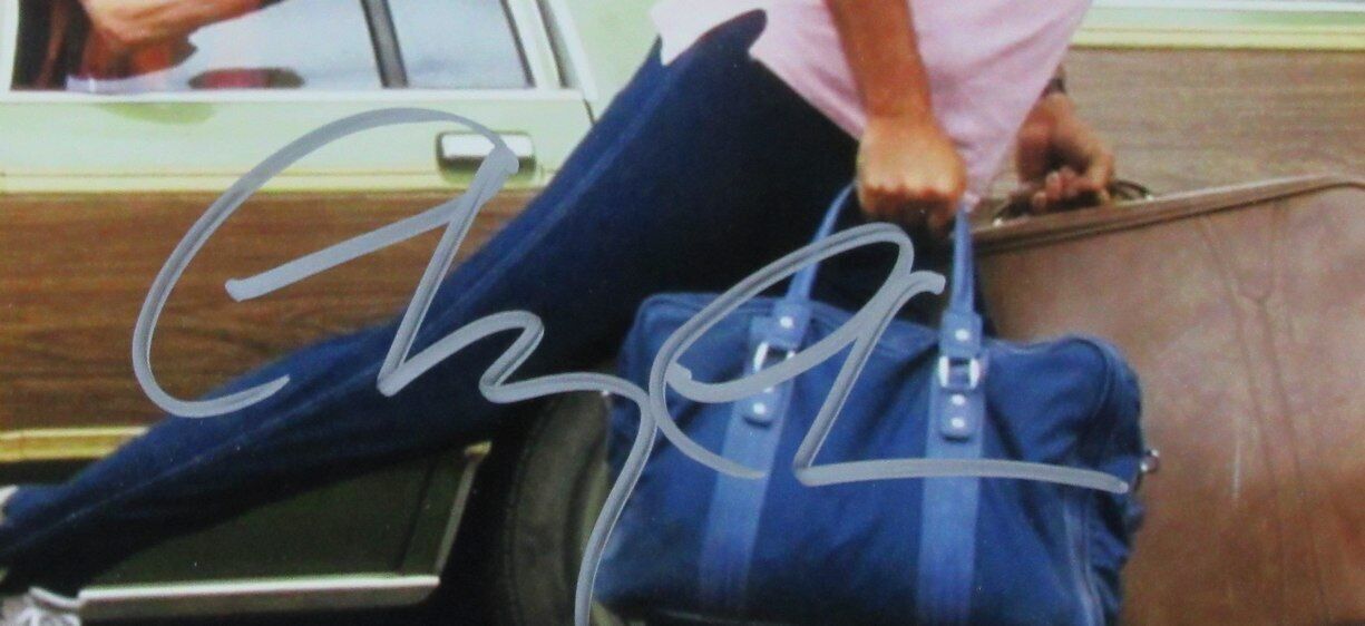 Chevy Chase Autographed 12x20 Photo "Vacation" Framed JSA