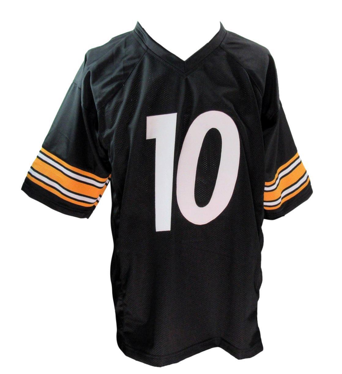 Kordell Stewart Autographed Custom Black Football Jersey Steelers JSA 179788