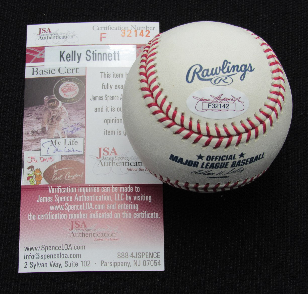 Kelly Stinnett Signed/Auto Yankees 100th OML Baseball JSA  186892