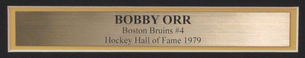 Bobby Orr HOF Autographed 16x20 Photo Boston Bruins Framed PSA/DNA 178397