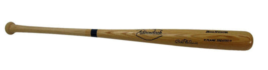 Bob Gibson HOF Autographed Adirondack Big Stick Bat Cardinals JSA 180928