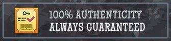 100% Authenticity Always Guaranteed